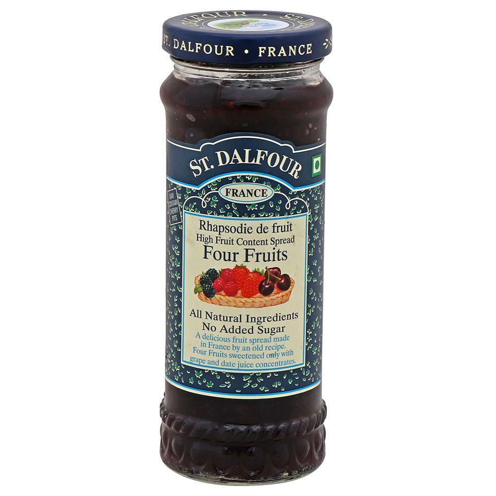 St. Dalfour | St. Dalfour Four Fruits Preserve (No Added Sugar) 284 g