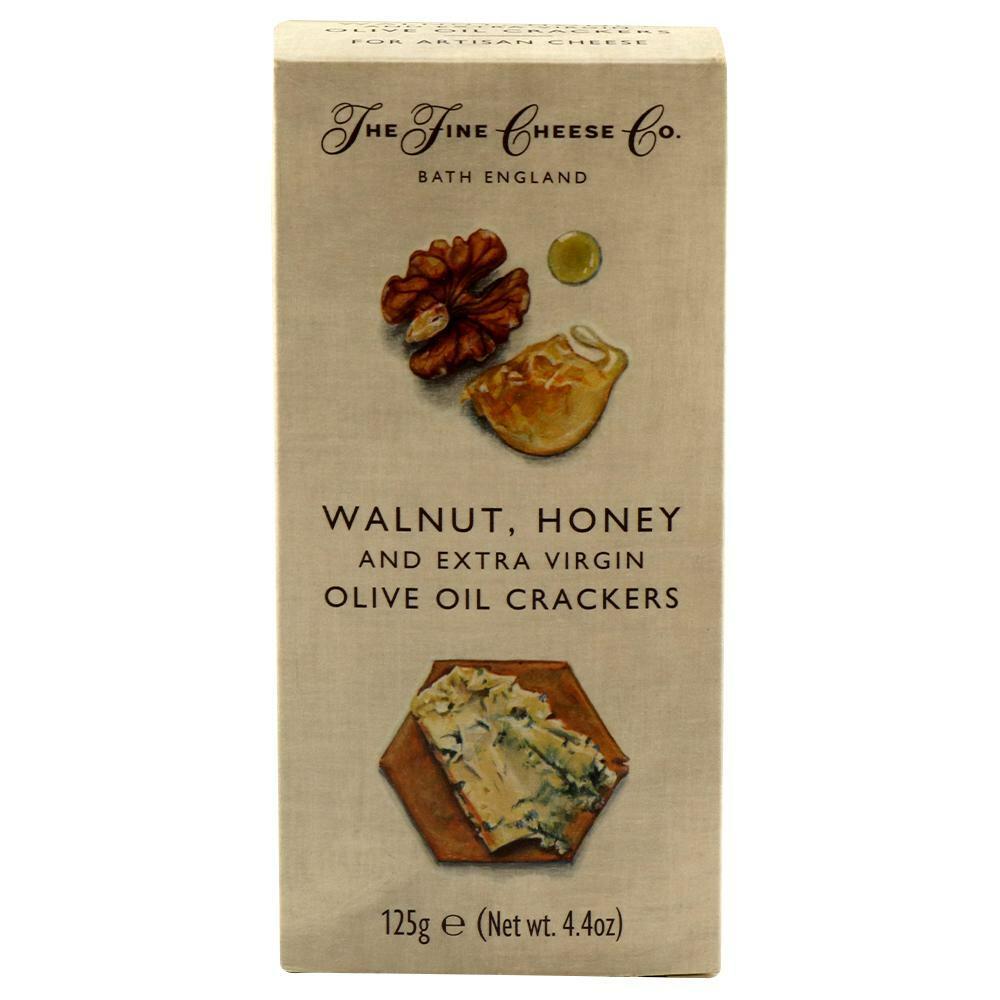 FINE CHEESE | The Fine Cheese Co. Walnut, Honey And Extra Virgin Olive Oil Crackers 125 g