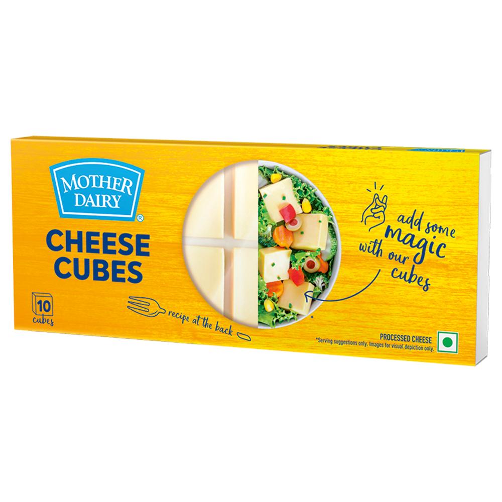 MOTHER DAIRY | Mother Dairy Cheese Cubes 180 g