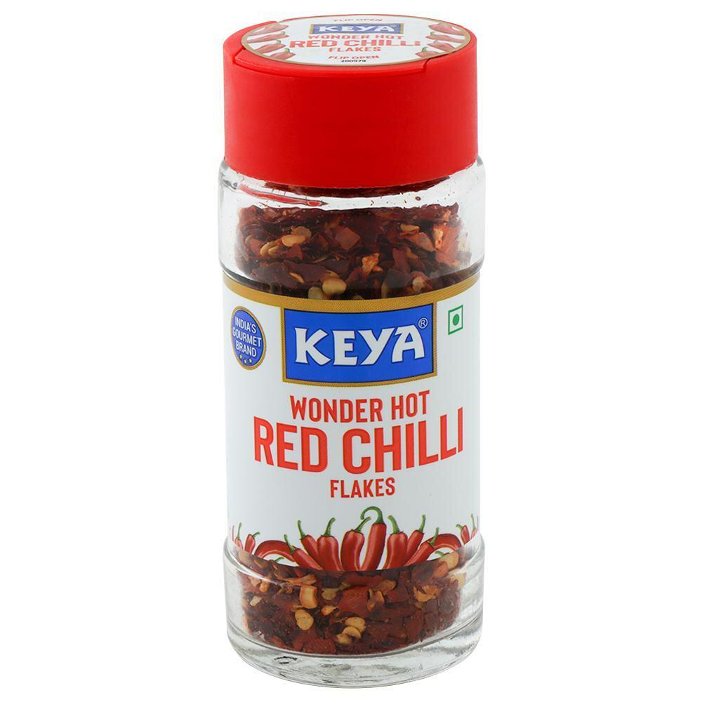 KEYA | Keya Wonder Hot Red Chilli Flakes 40 g