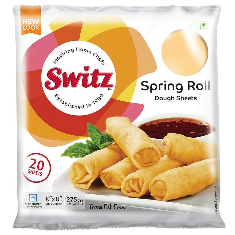 Switz | Switz Spring Rolls Dough Sheets 275 g (8 x 8")