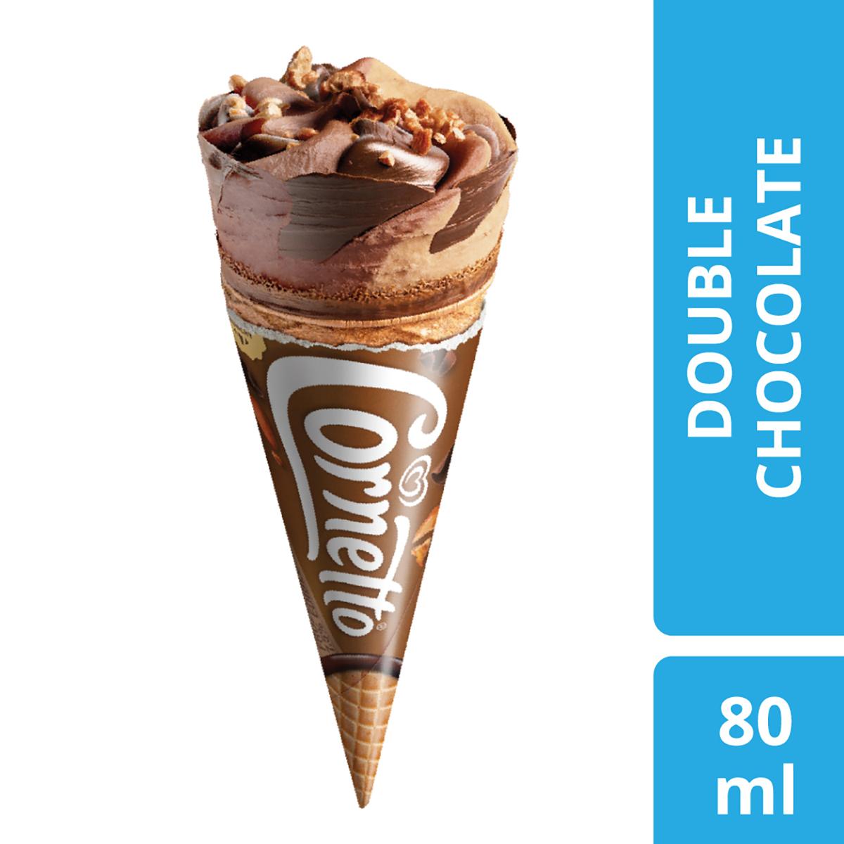 Kwality Walls | Kwality Walls Cornetto Double Chocolate Ice Cream Cone 105 ml