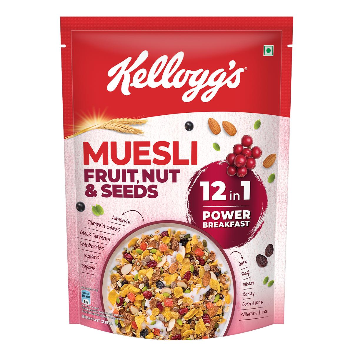 Kellogg's | Kellogg's Fruit & Nut Crunchy Muesli 500 g