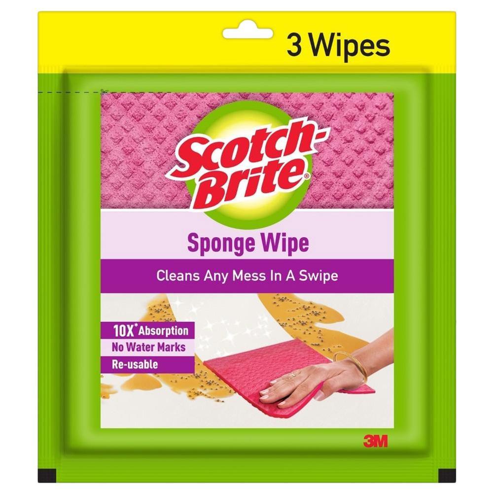 Scotch-Brite | Scotch-Brite Assorted Sponge Wipe (3 pcs)