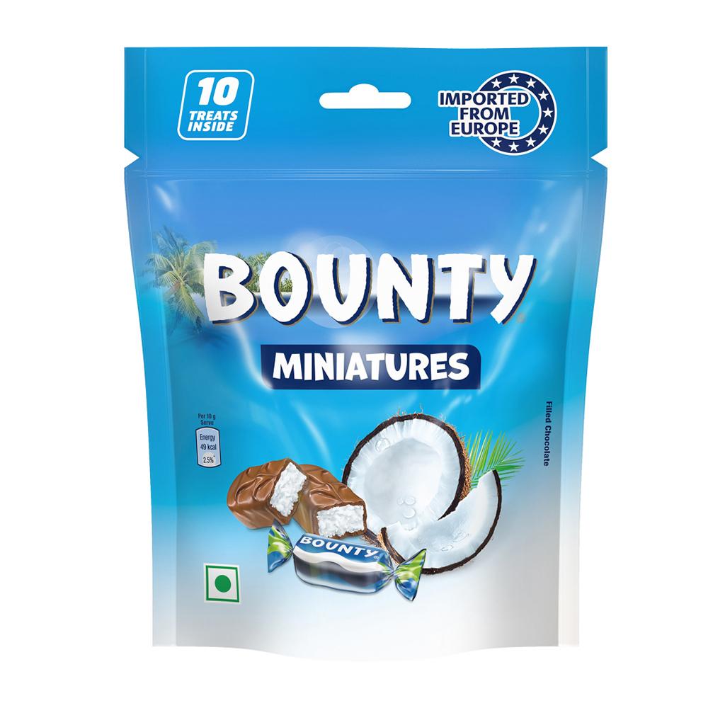 Bounty | Bounty Miniatures Chocolates10 g (15 pcs)