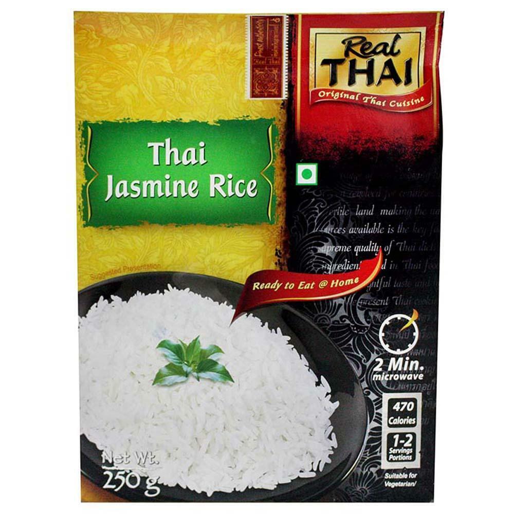 Real Thai | Real Thai Ready To Eat Jasmine Rice 250 g
