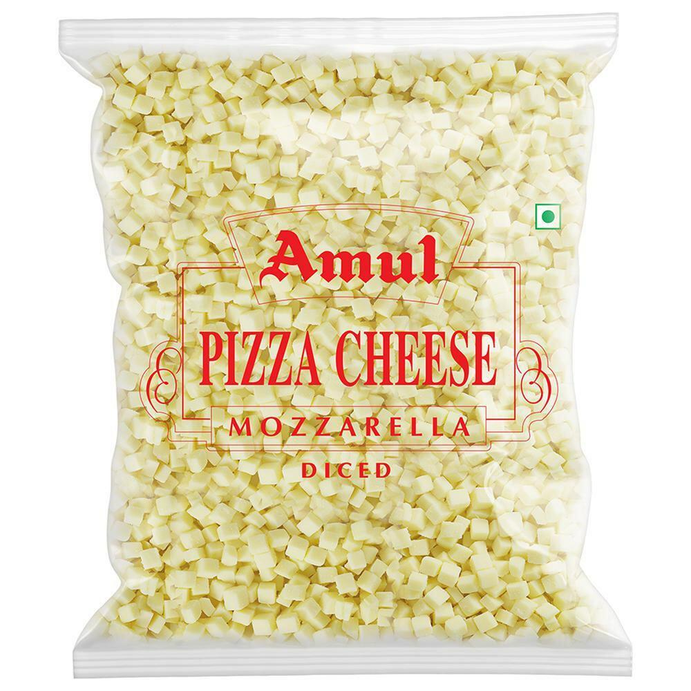 AMUL | Amul Mozzarella Diced Pizza Cheese 1 kg