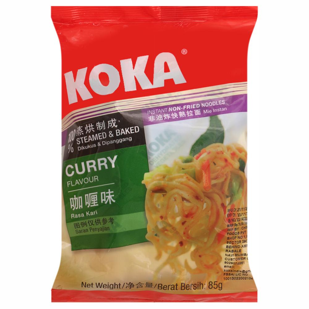 Koka | Koka Curry Flavor Non Fried Noodles 85 g