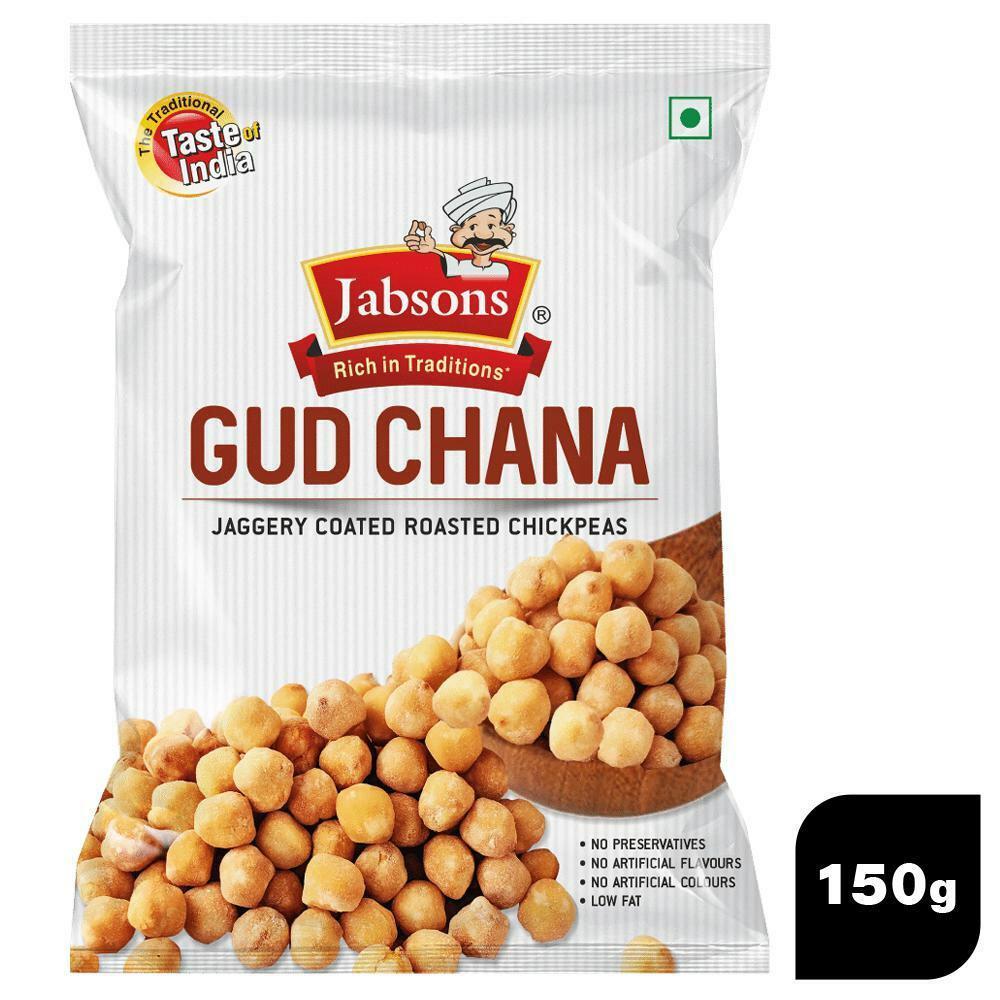 JABSONS | Jabsons Roasted Gud Chana 150 g