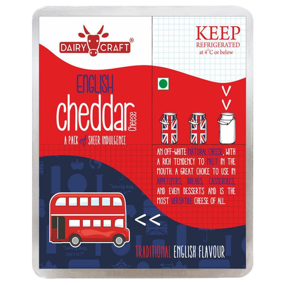Dairy Craft | Dairy Craft English Cheddar Cheese 200 g