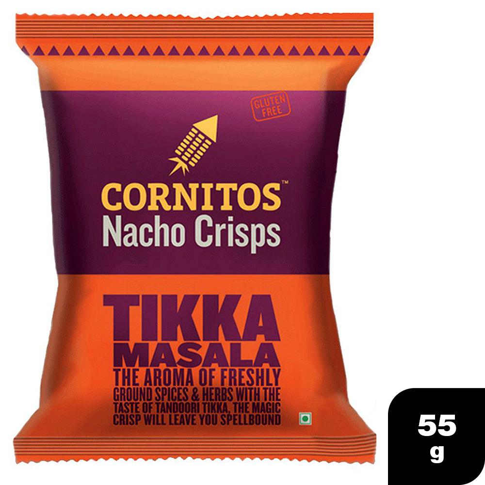 CORNITOS | Cornitos Tikka Masala Nacho Crisps 60 g