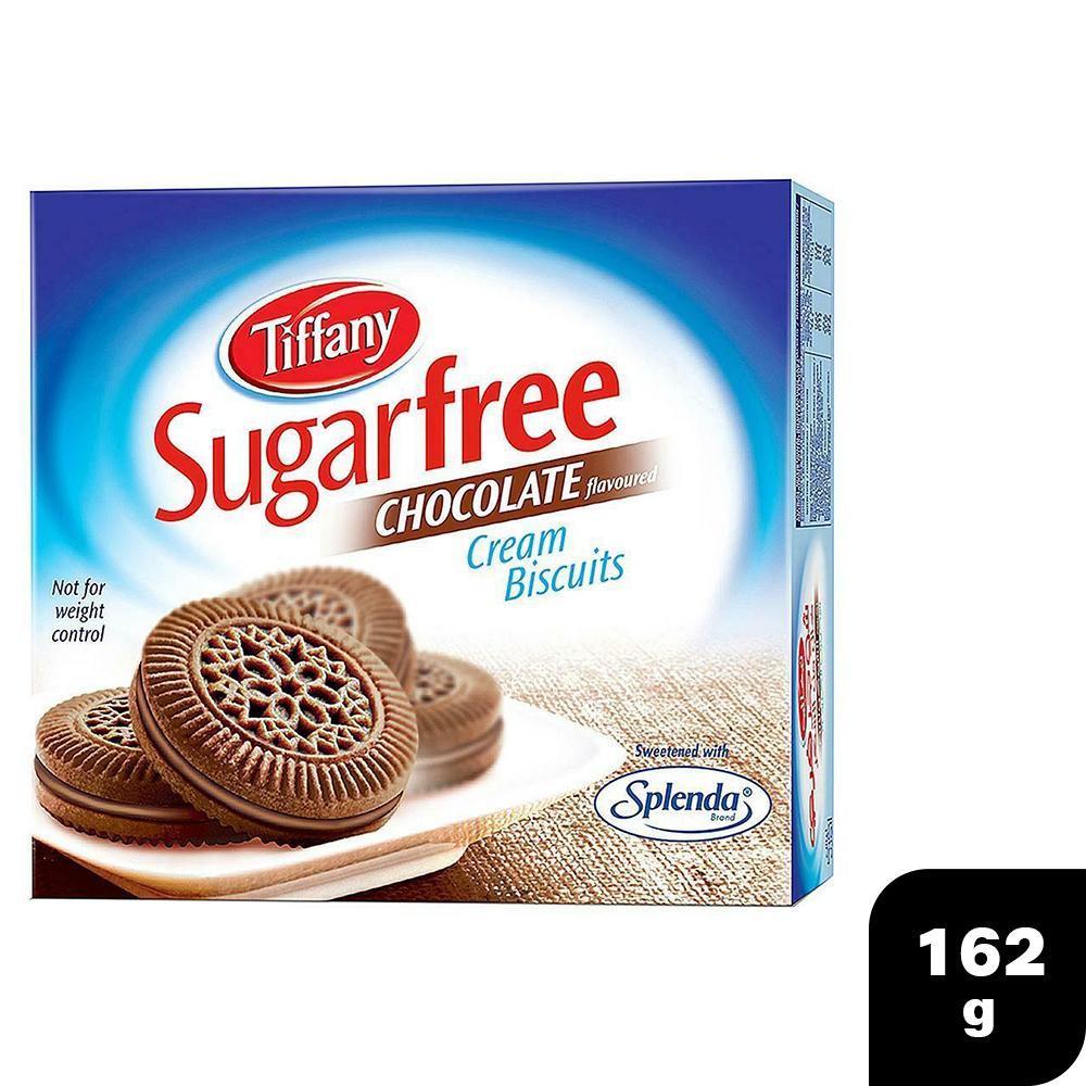 Tiffany | Tiffany Sugarfree Chocolate Cream Biscuits 162 g