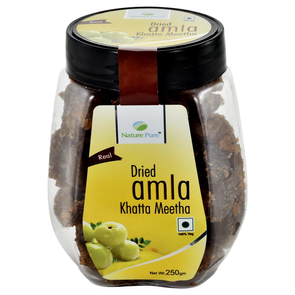 Nature Pure | Nature Pure Premium Khatta Meetha Amla Candy 250 gm