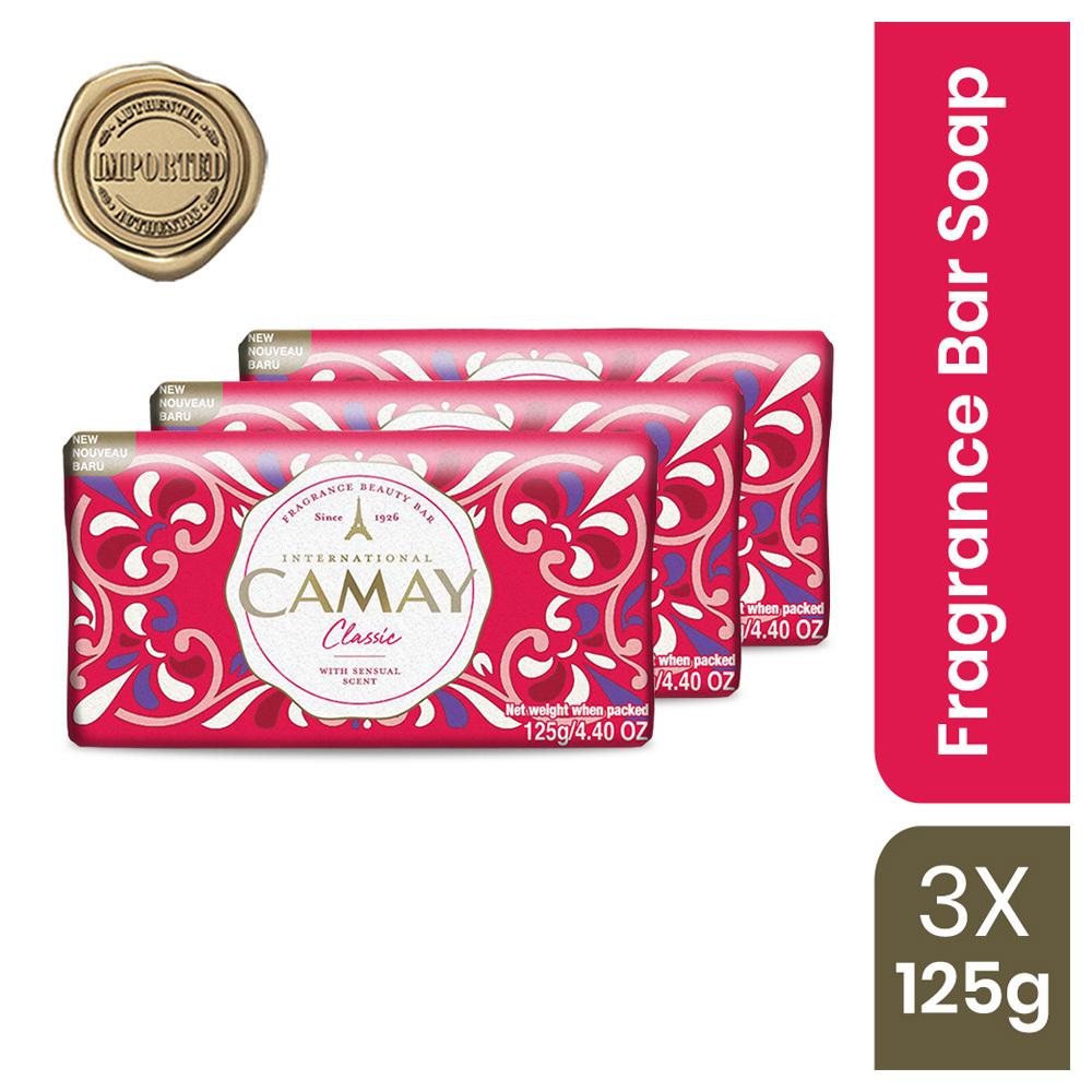 Camay | Camay Classic Fragrance Bar Soap 125 g (Pack of 3)