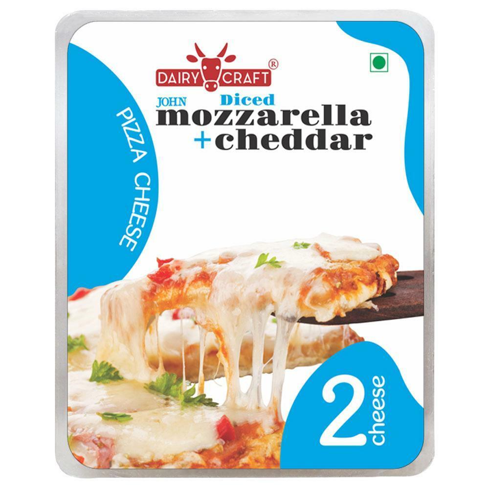 Dairy Craft | Dairy Craft 2 Diced Pizza Cheese 200 g