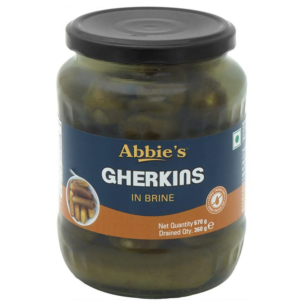 Olicoop | Abbie's Gherkins in Brine Vinegar 670 g
