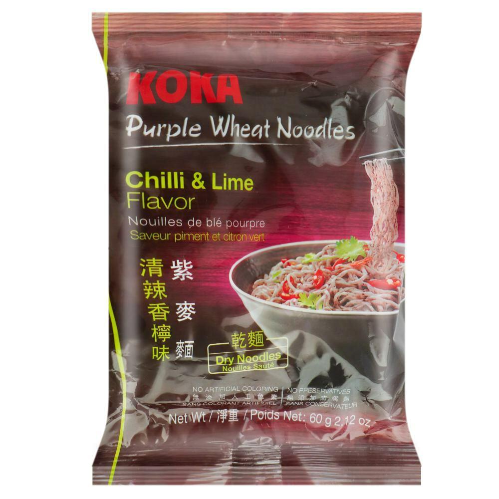 Koka | Koka Purple Wheat Chilli Lime Noodles 60 g