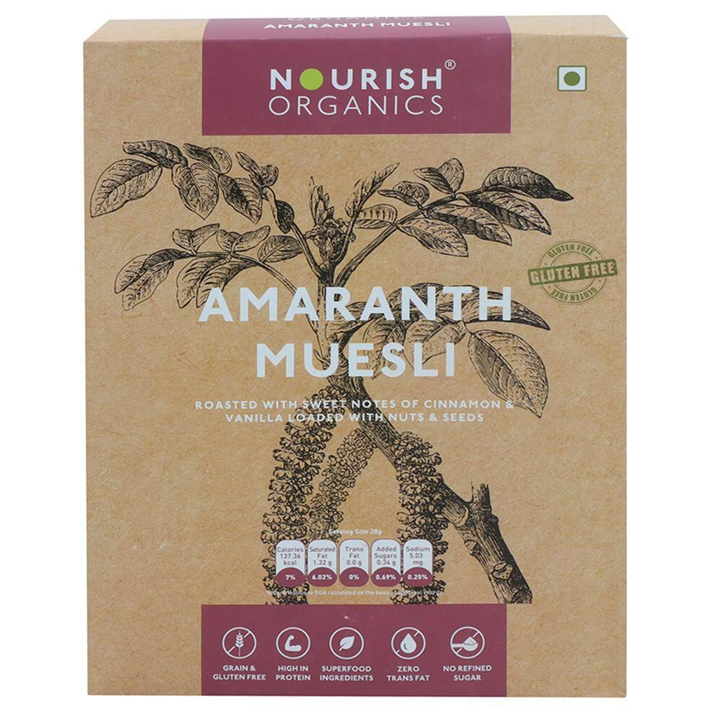 Nourish | Nourish Organics Amaranth Muesli 280 g