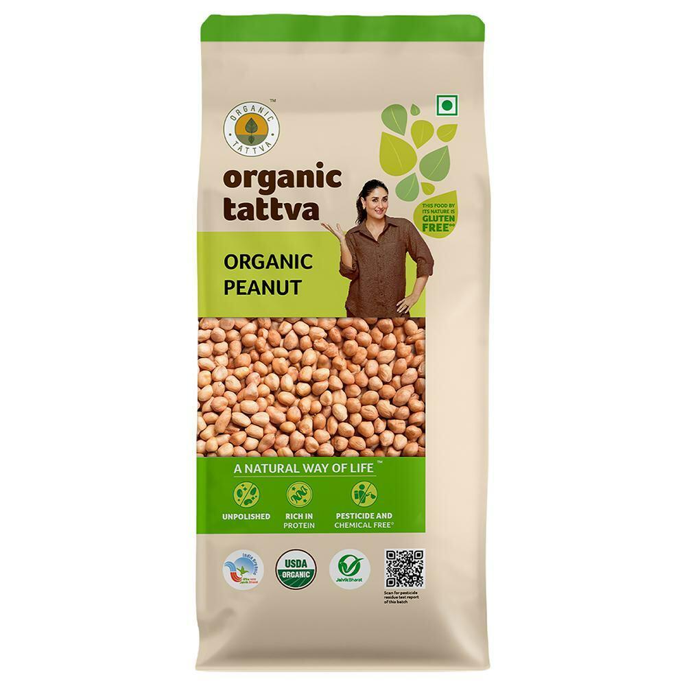 Organic Tattva | Organic Tattva Raw Peanuts / Groundnuts 500 g