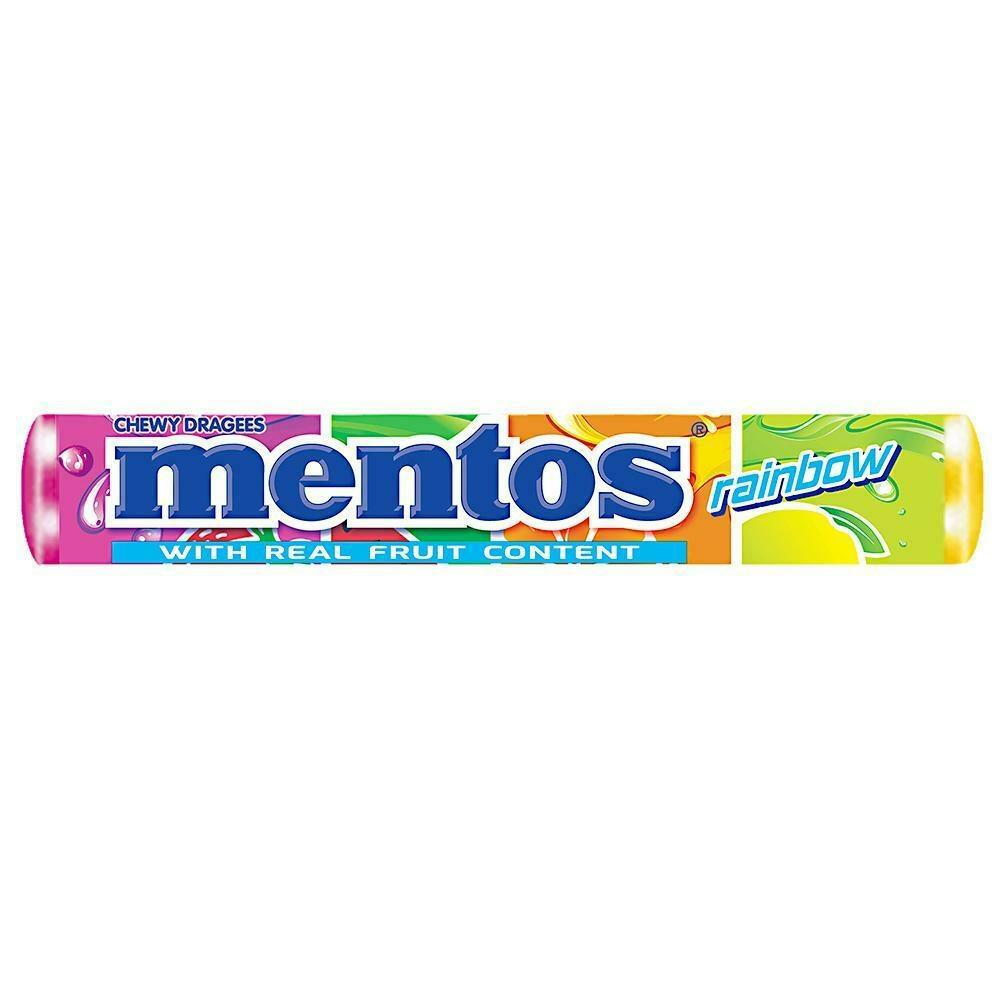 MENTOS | Mentos Rainbow Chewy Dragees 31.2 g