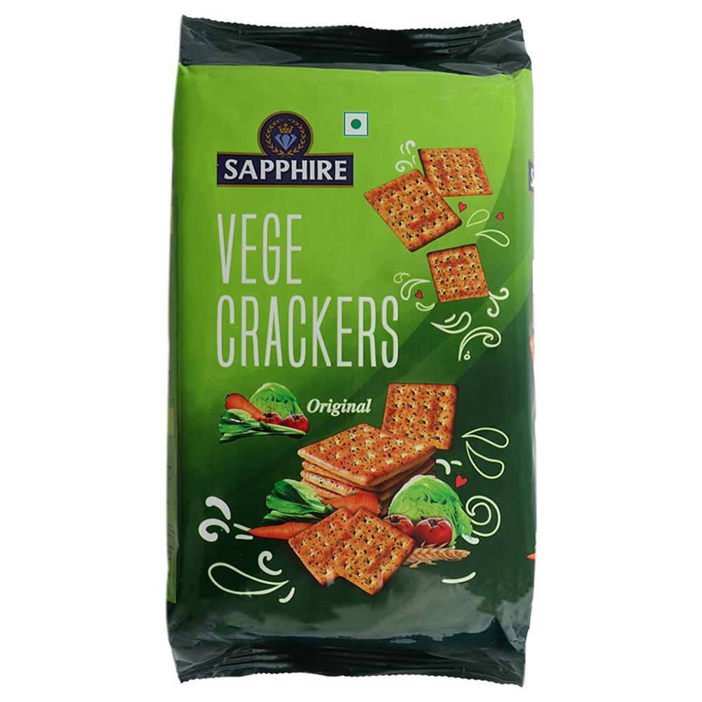 Sapphire | Sapphire Vege Crackers Original Biscuits 350 g