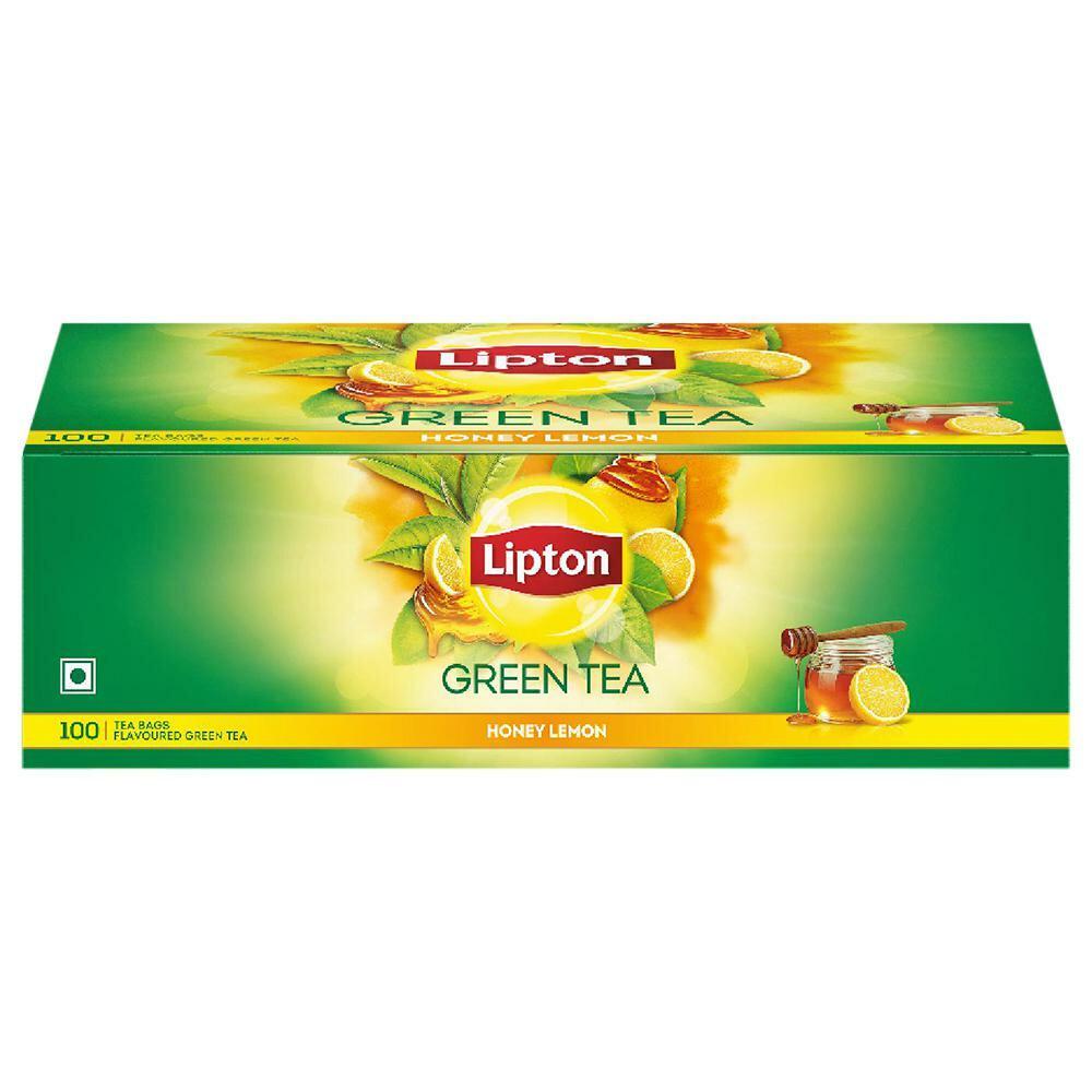 LIPTON | Lipton Honey Lemon Green Tea Bags (1.4 g X 100)