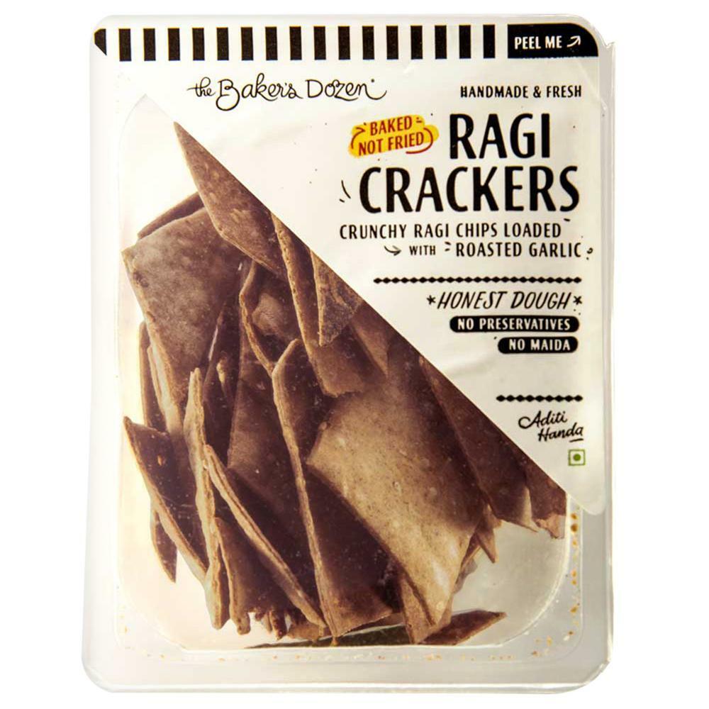 The Baker's Dozen | The Baker's Dozen Ragi Crackers 100 g