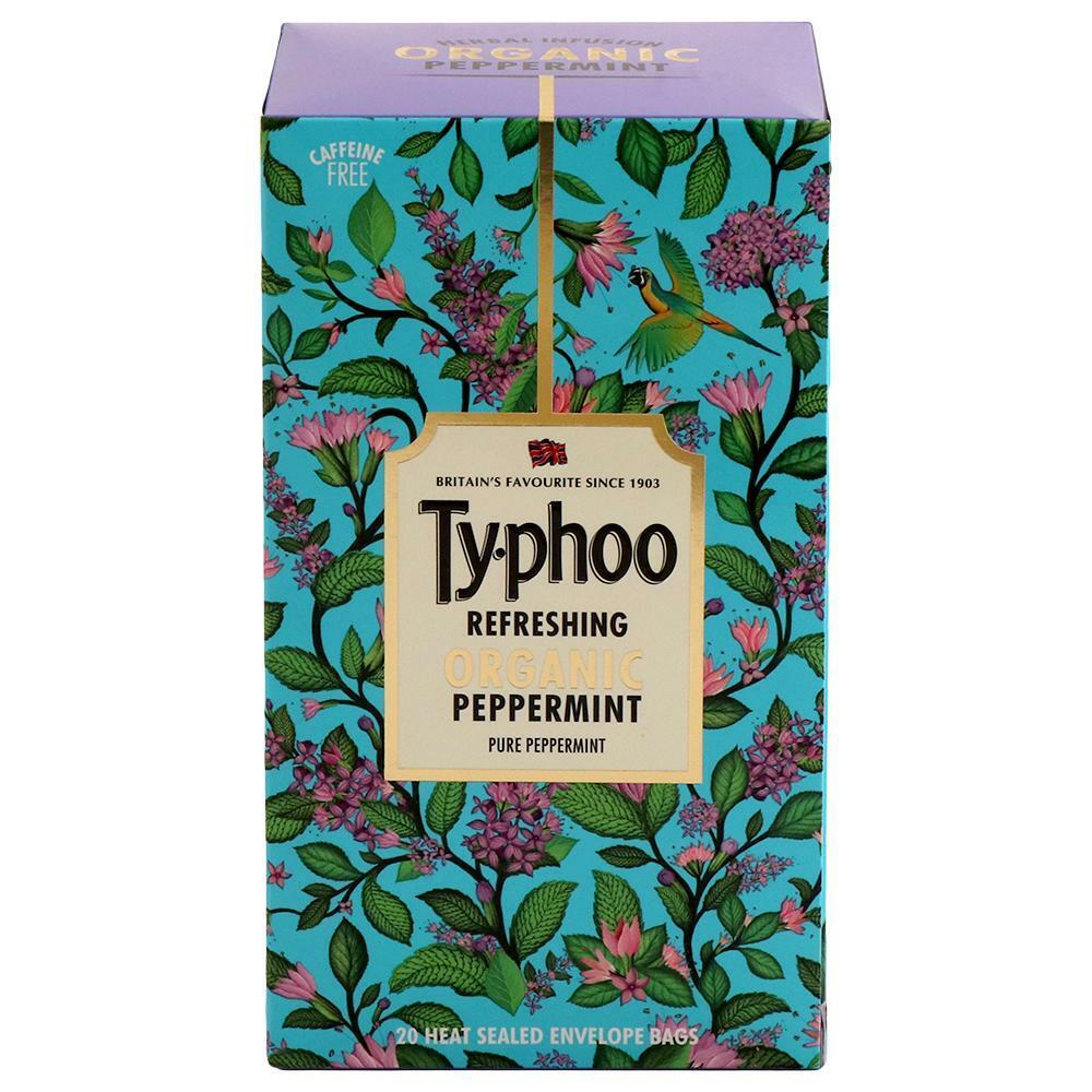 Typhoo | Typhoo Organic Peppermint Tea Bags 1.2 g (20 pcs)