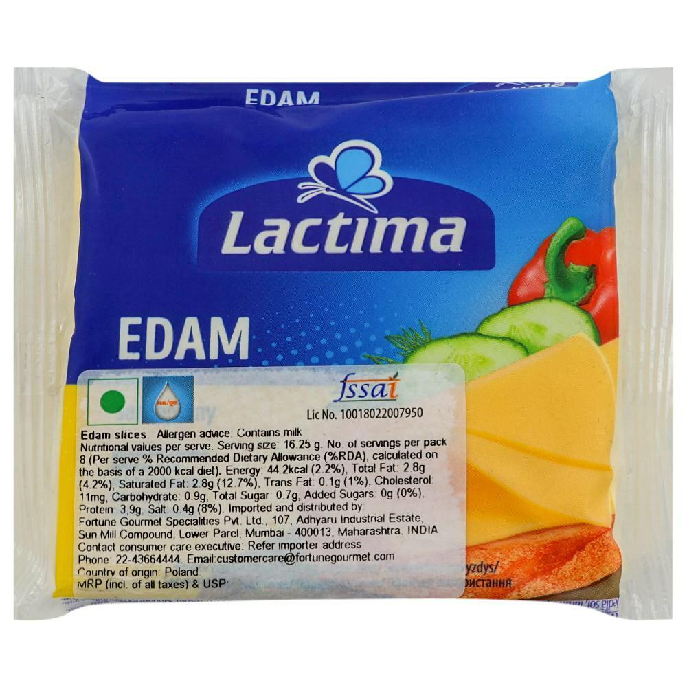 Lactima | Lactima Edam Cheese Slices 130 g