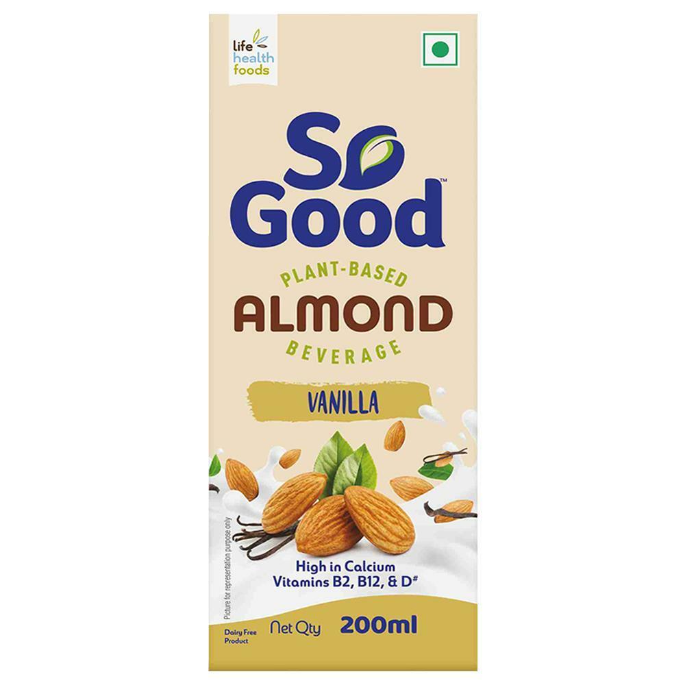 So Good | So Good Vanilla Flavoured Almond Fresh Milk 200 ml