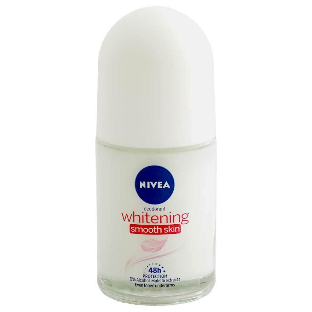 NIVEA | Nivea Whitening Smooth Skin 48h Deodorant Roll On 25 ml