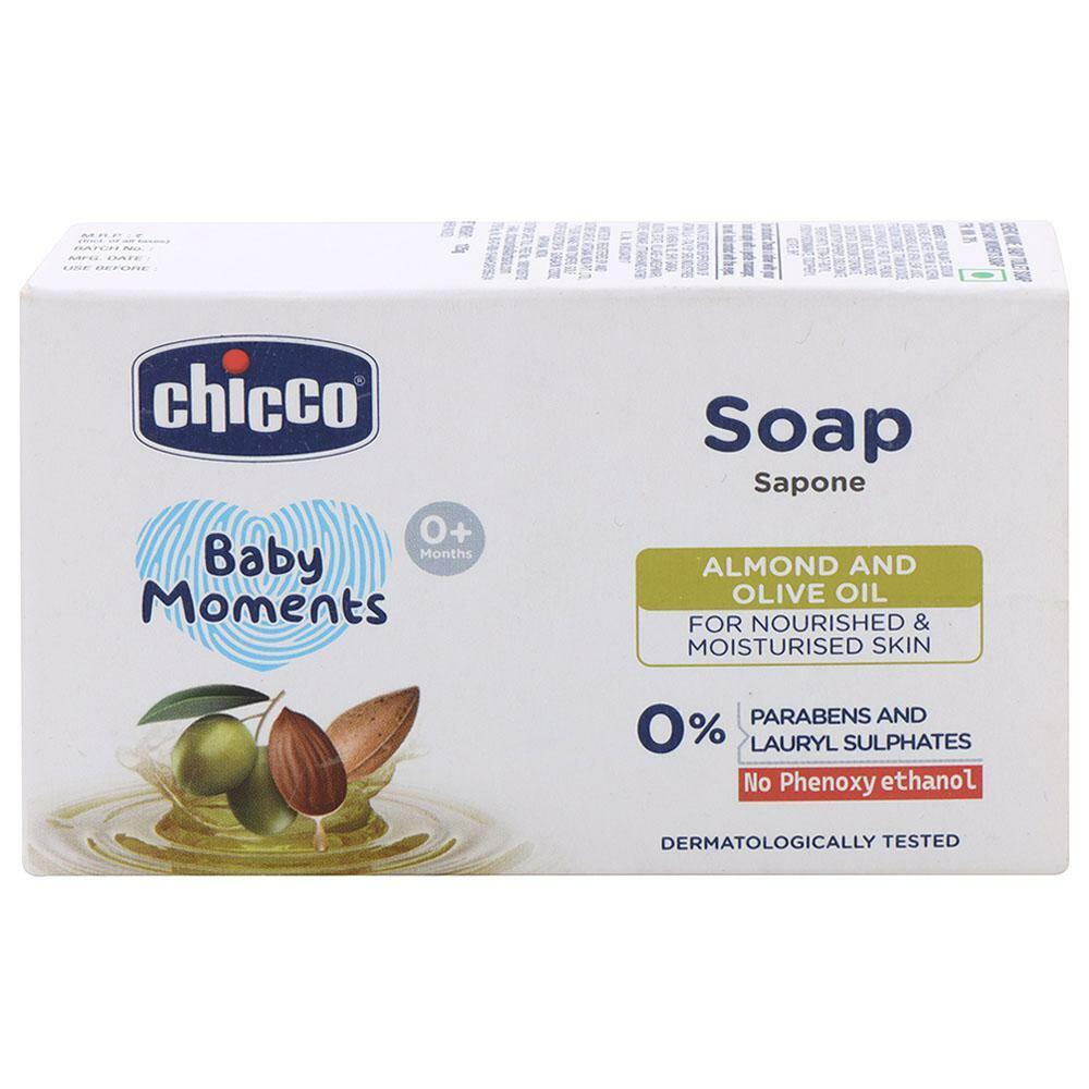 Chicco | Chicco Almond & Olive Oil Baby Moments Soap 125 g (0+M)
