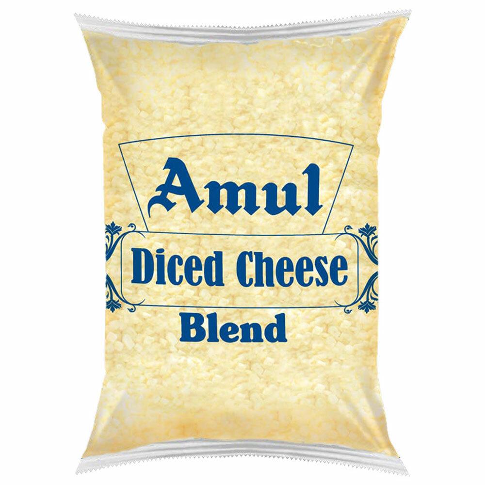 AMUL | Amul Blend Diced Cheese 1 kg