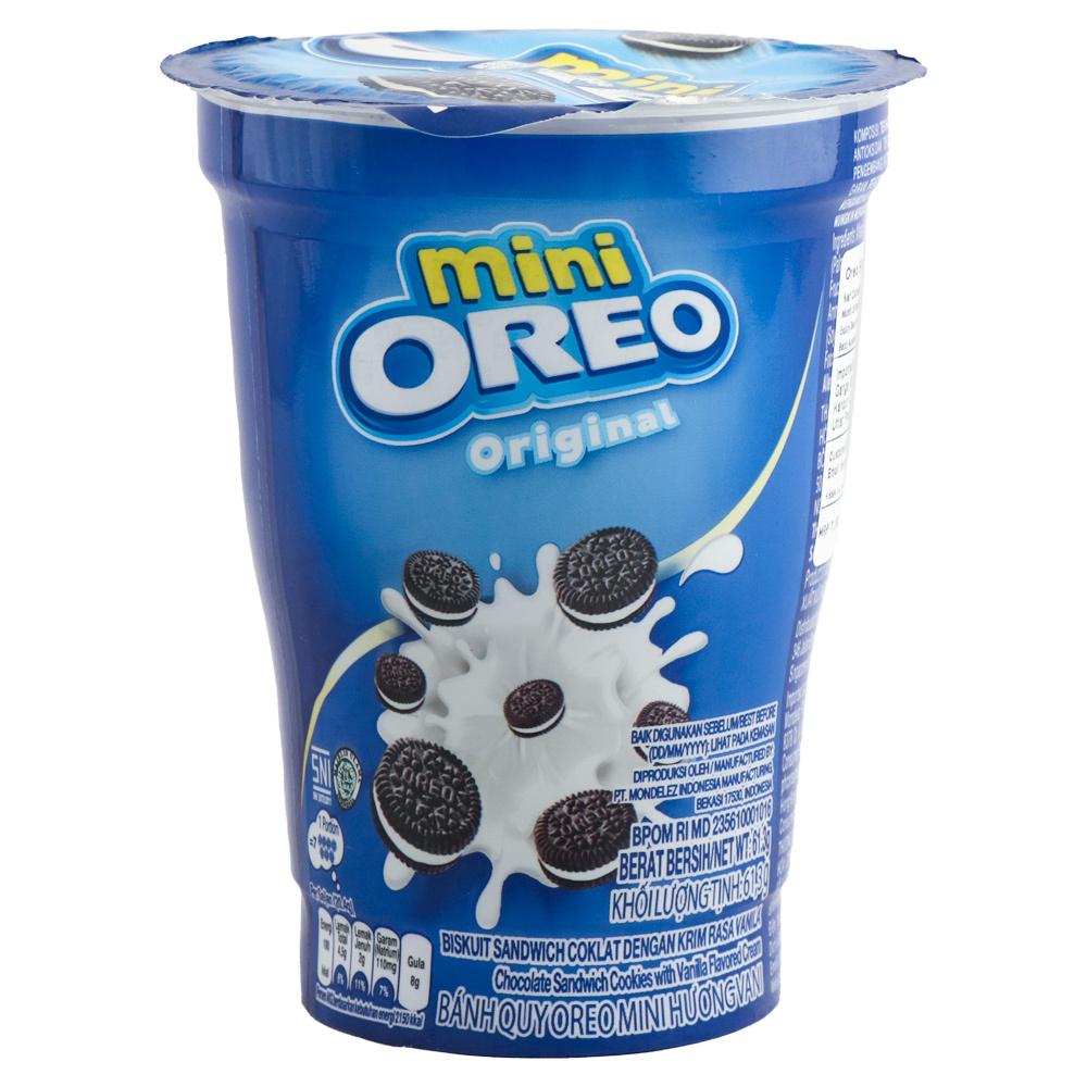 OREO | Oreo Original Mini Cream Biscuits 61.3 g