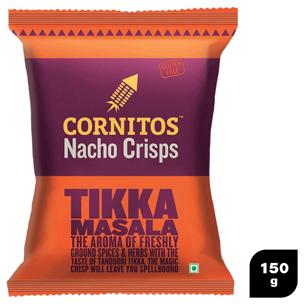 CORNITOS | Cornitos Tikka Masala Nacho Crisps 150 g