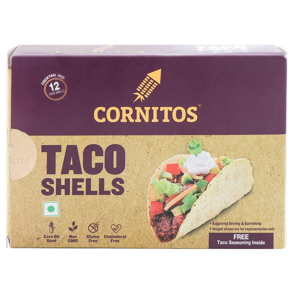 CORNITOS | Cornitos 4 inch Taco Shells 80 g (Pack of 12)