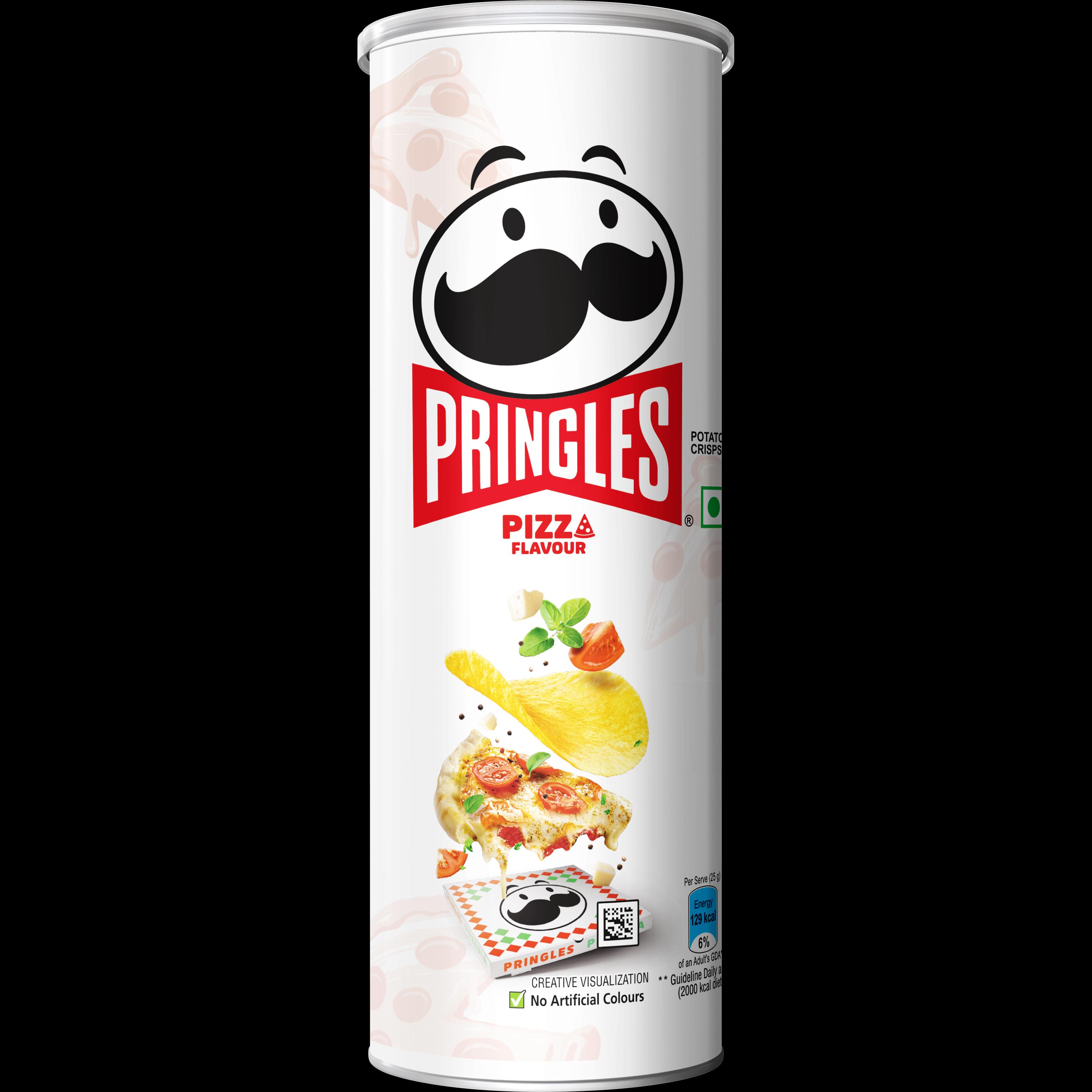 PRINGLES | Pringles Pizza Flavour Potato Crisps 107 g