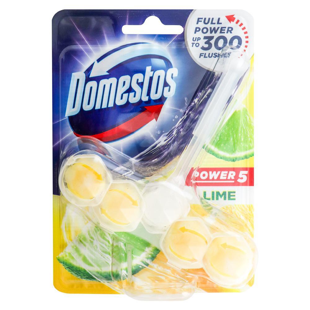 Domestos | Domestos Power 5 Lime Rim Toilet Block 55 g