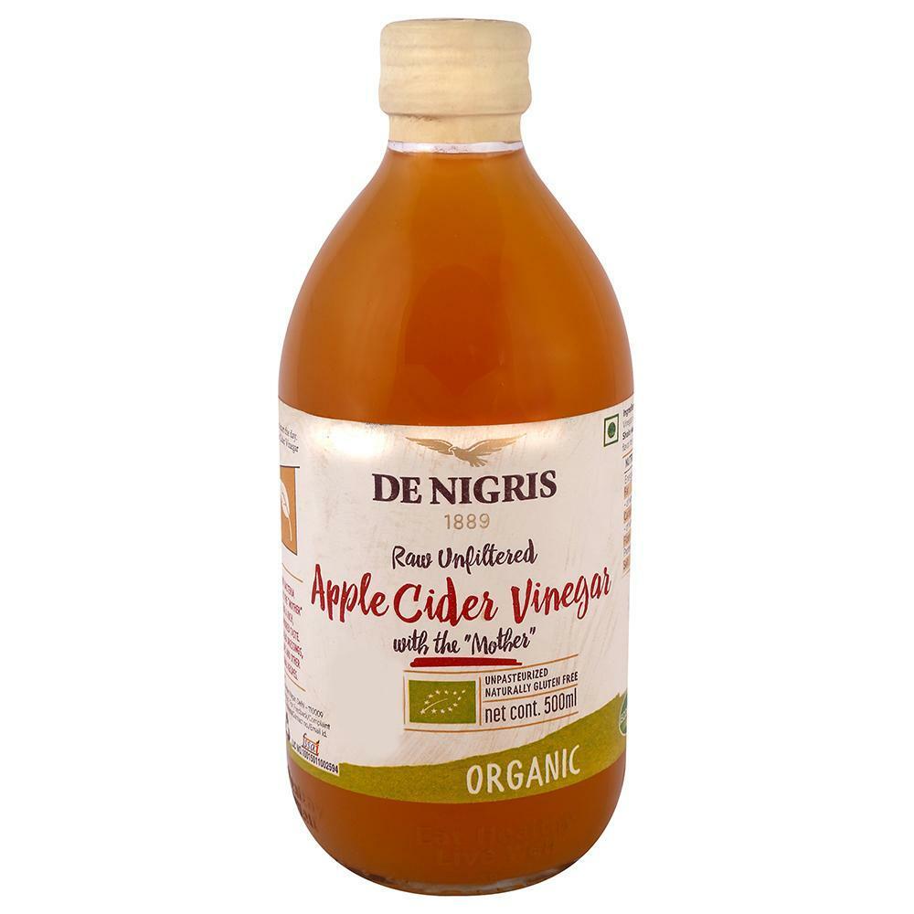 De Nigris | De Nigris Raw Unfiltered Organic Apple Cider Vinegar With The Mother 500 ml