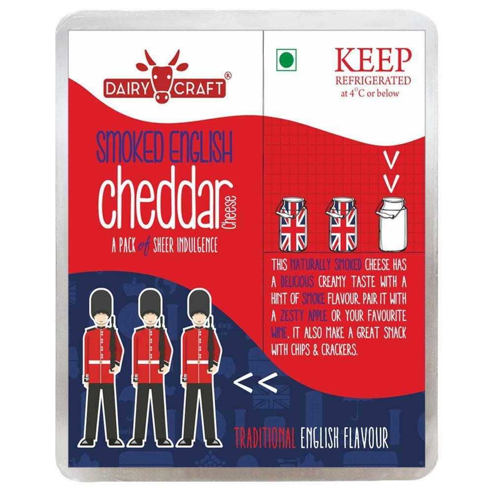Dairy Craft | Dairy Craft Smoked English Cheddar Cheese 200 g