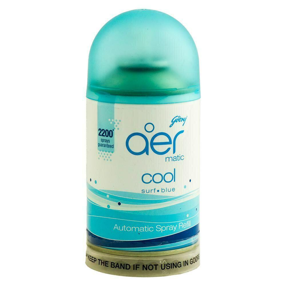 AER | Aer Matic Cool Surf Blue Automatic Spray Diffuser Refill 225 ml