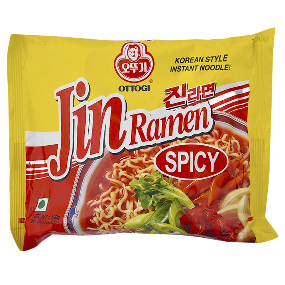 Ottogi | Ottogi Jin Ramen Spicy Korean Style Instant Noodle 120 g