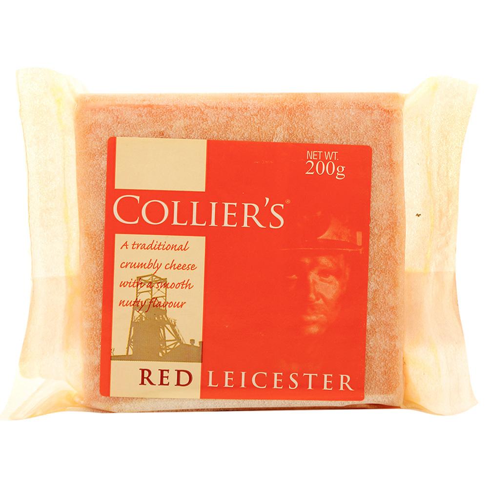 Collier's | Collier's Red Leicester Cheese 200 g