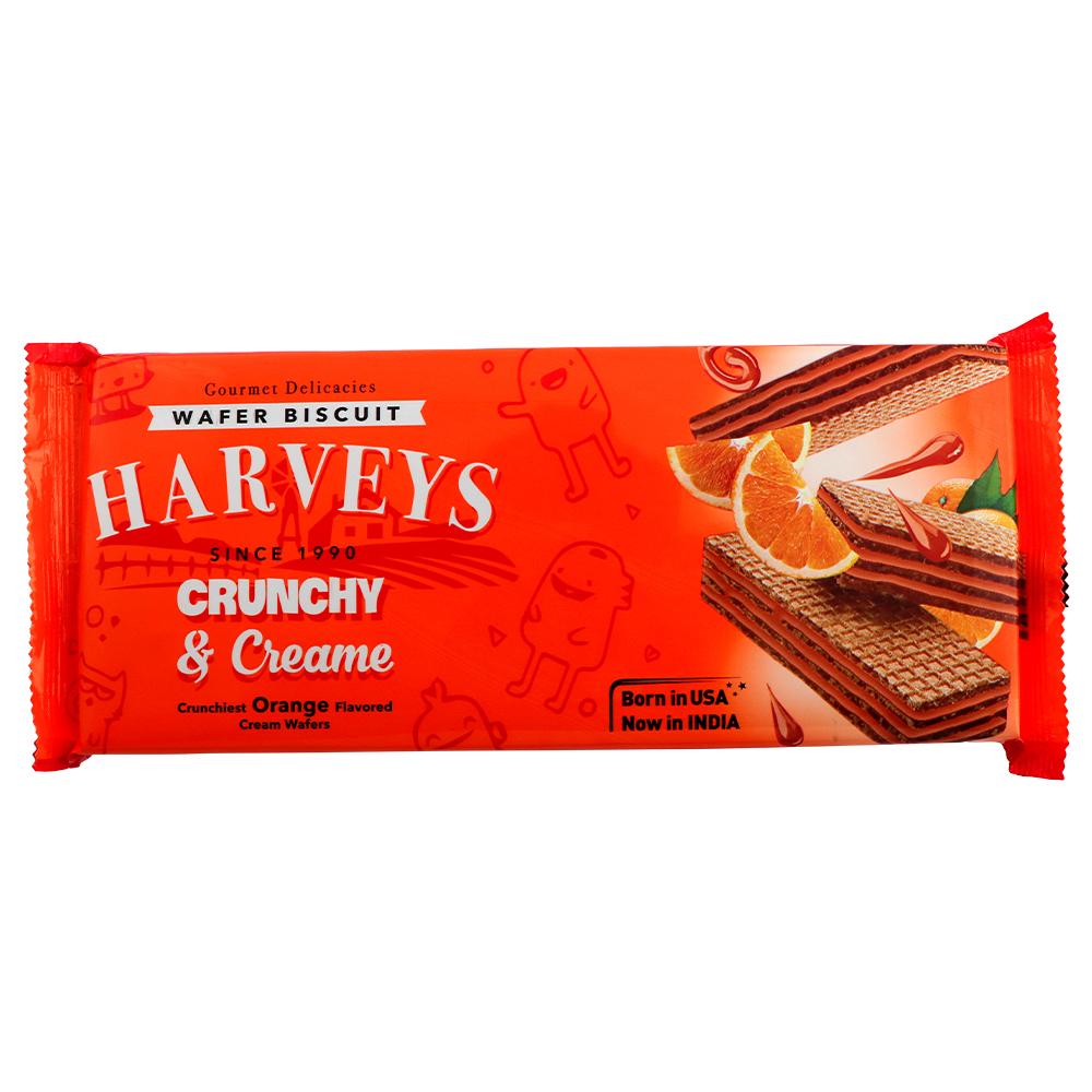 Harveys | Harvey’s Gourmet Delicacies Orange Flavoured Crunchy Cream Wafer Biscuit 150 g
