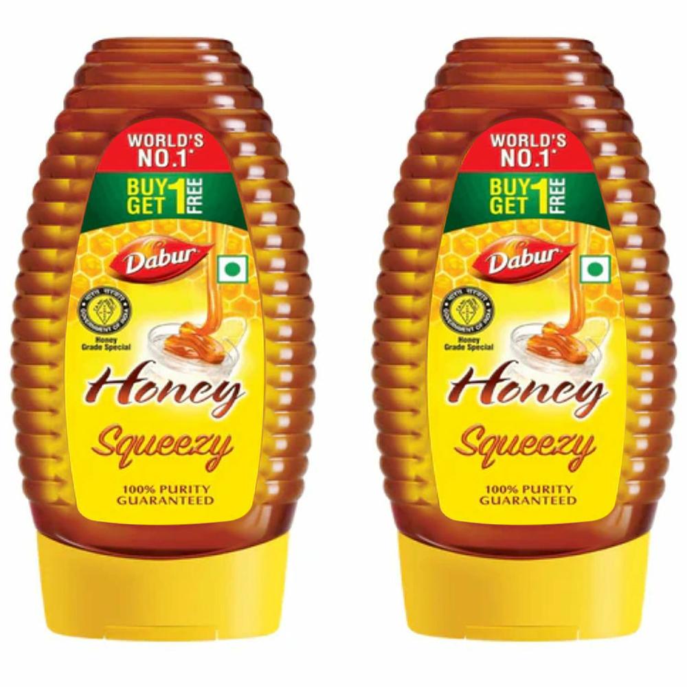 Dabur | Dabur Honey Squeezy 225 g (Buy 1 Get 1 Free)