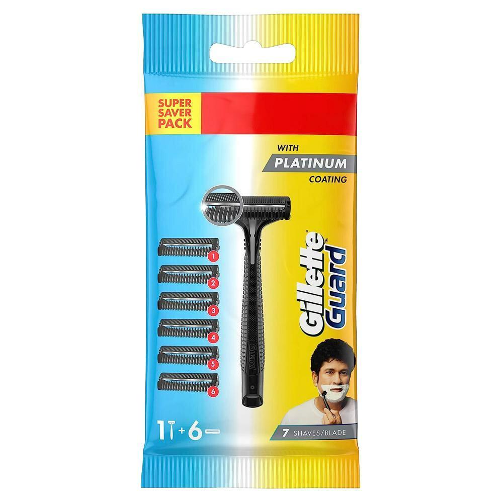 Gillette | Gillette Guard Razor & Cartridge 6 pcs