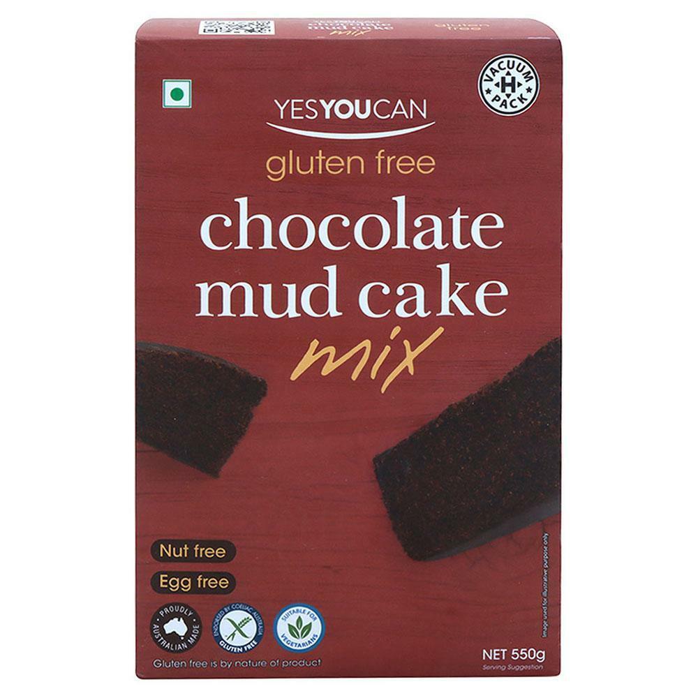 Yes You Can | Yes You Can Gluten Free Chocolate Mud Cake Mix 550 g