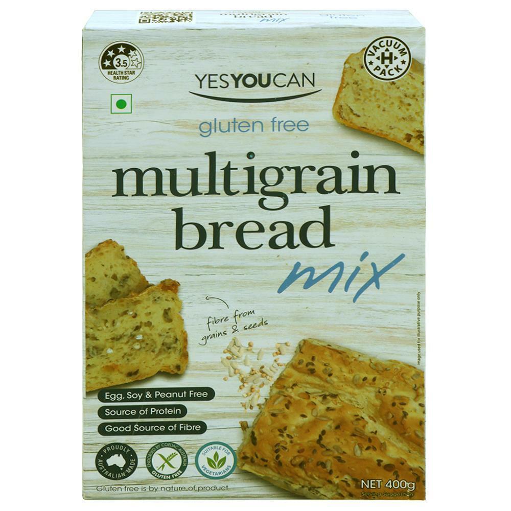 Yes You Can | Yes You Can Gluten Free Multigrain Bread Mix 400 g