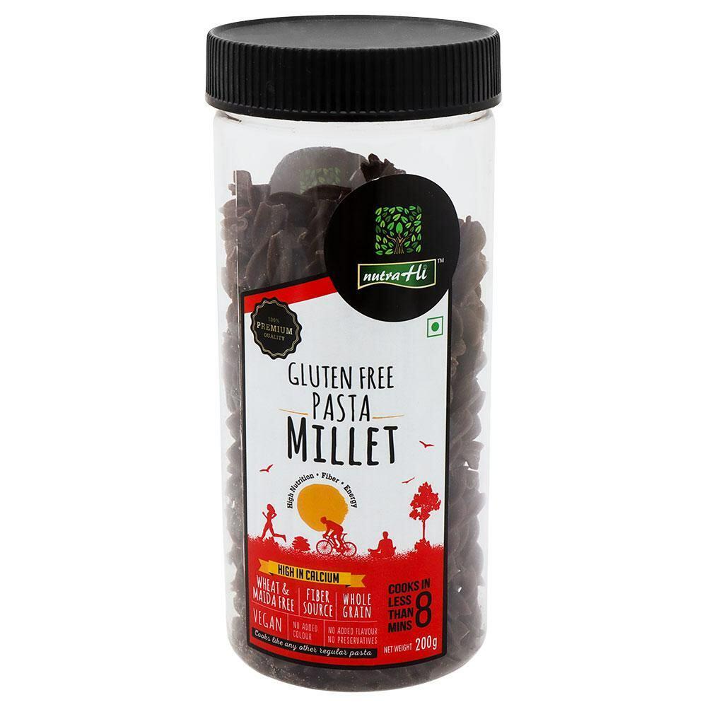 Nutra Helix | Nutra Hi Gf Millet Fusilli Pasta 200 G