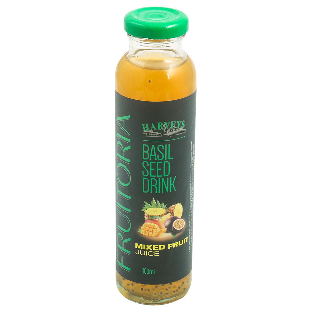 Harveys | Harveys Frutora Basil Seed Drink Mixed Fruit 300 ml Bottle